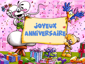 Gif animé joyeux anniversaire Didll